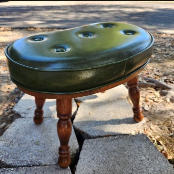 MCM Kidney Bean Footstool - Picture 2 of 4